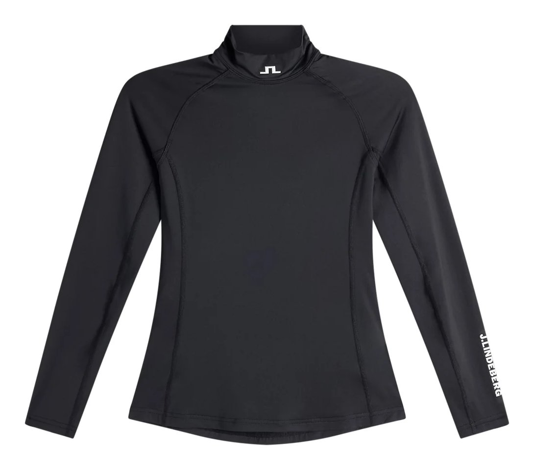 J.Lindeberg Ella Compression Damen Top, schwarz
