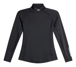 J.Lindeberg Ella Compression Damen Top, schwarz