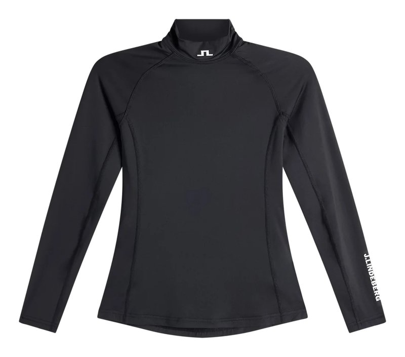 J.Lindeberg Ella Compression Damen Top, schwarz