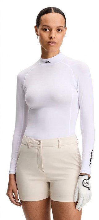 J.Lindeberg Ella Compression Damen Top, weiß