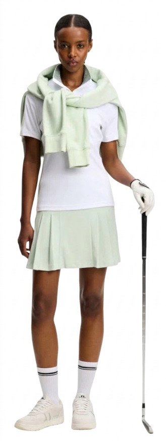 J.Lindeberg Pip Damen Polo, weiß