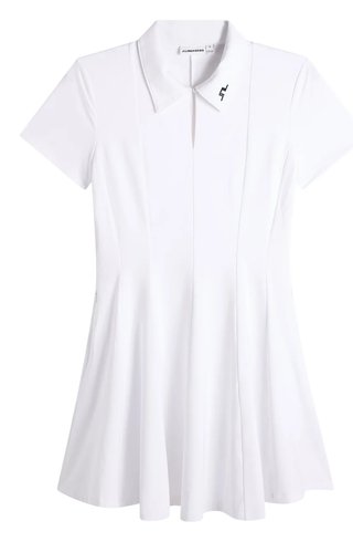 J.Lindeberg Kura Damen Kleid, weiß