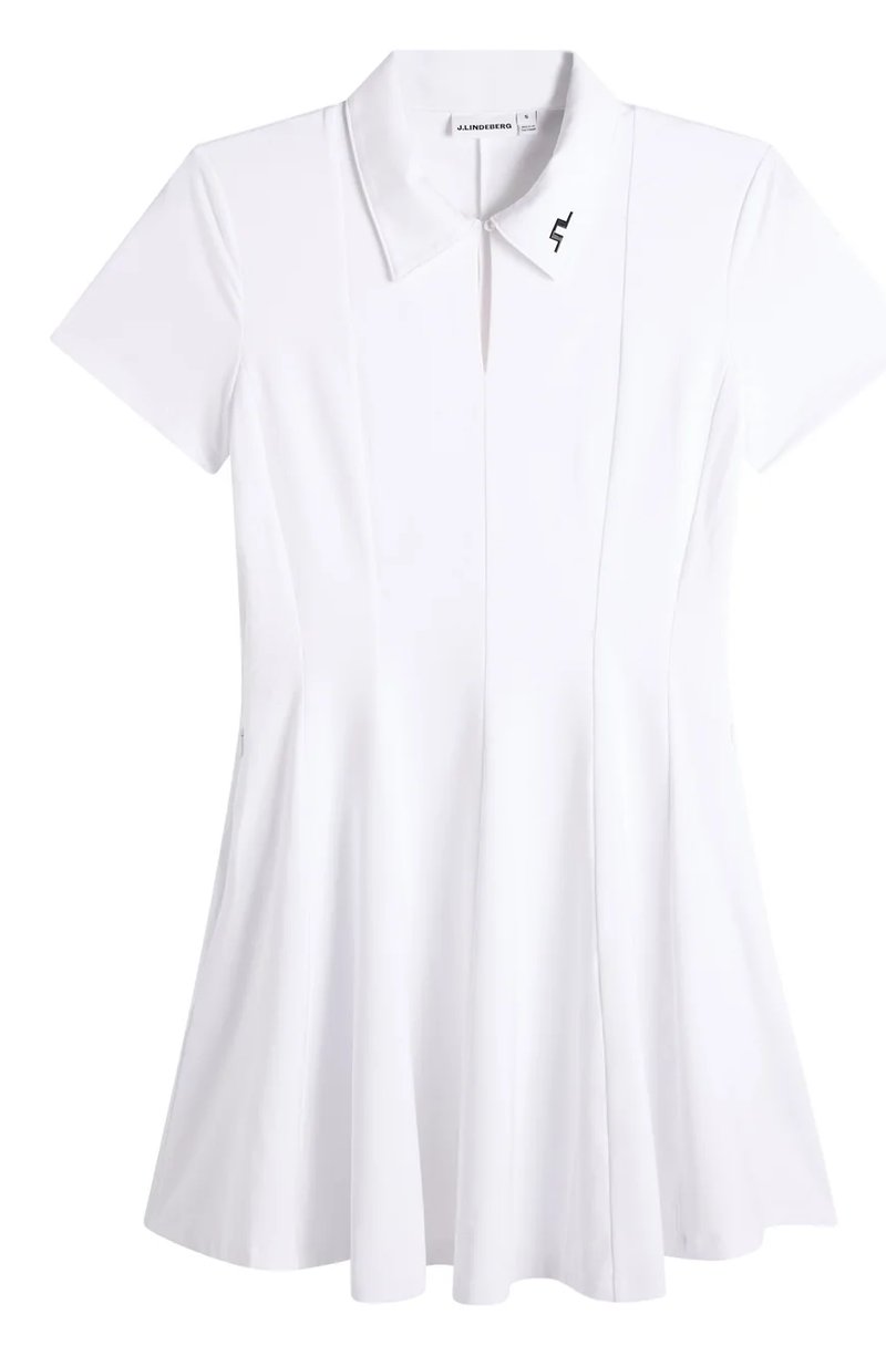 J.Lindeberg Kura Damen Kleid, weiß