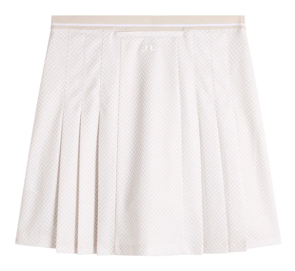 J.Lindeberg Harlow Print Damen Skort, bridge stack white moon