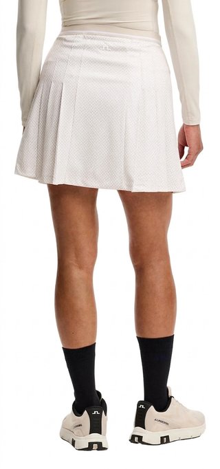 J.Lindeberg Harlow Print Damen Skort, bridge stack white moon