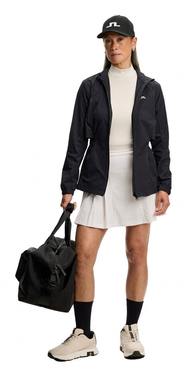 J.Lindeberg Harlow Print Damen Skort, bridge stack white moon