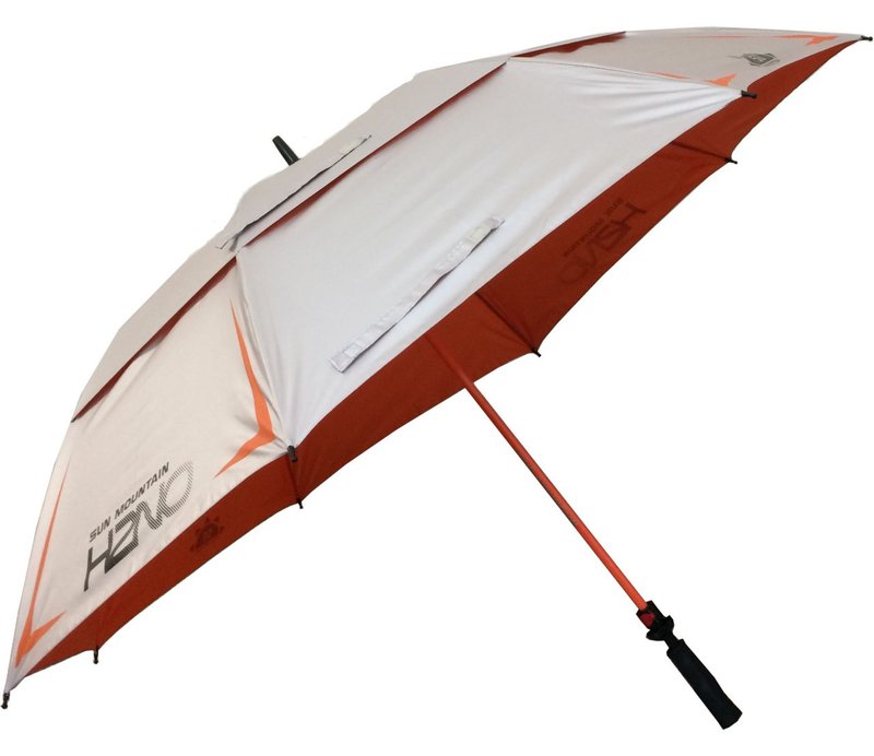 Sun Mountain H2NO Chrome UV Regenschirm 68", orange