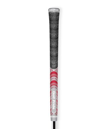 Golf Pride MCC Grip (.60 RND), Standard, grau/rot