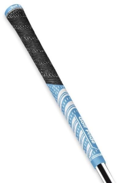 Golf Pride MCC Grip (.60 RND), Midsize, hellblau/weiß