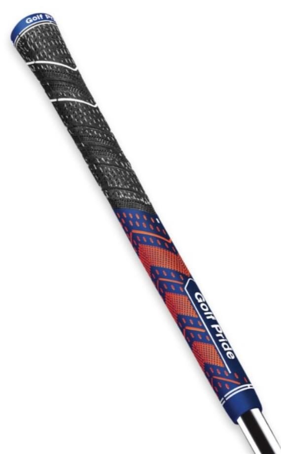 Golf Pride MCC Plus4 Grip (.60 RND), Standard, marine/orange