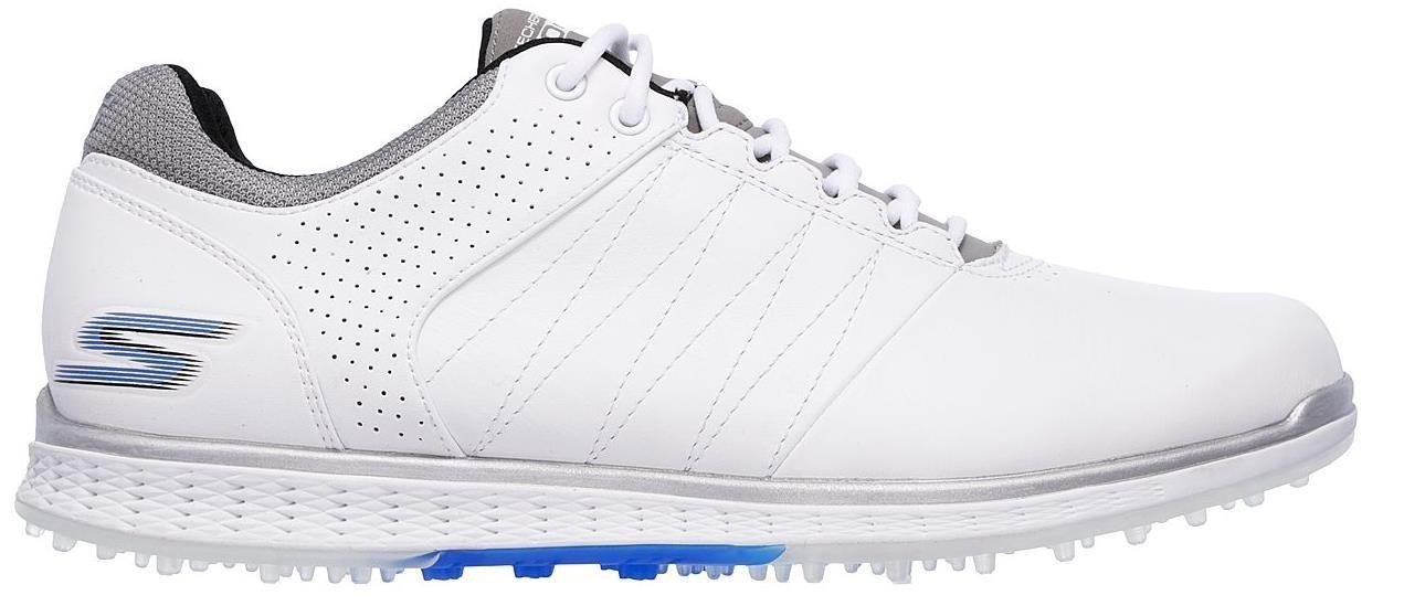 Skechers Go Golf Elite 2 Herren Golfschuhe, weiß/grau/blau