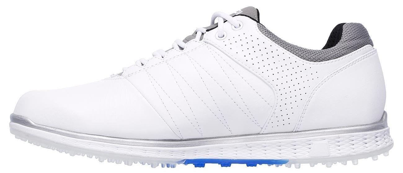 Skechers Go Golf Elite 2 Herren Golfschuhe, weiß/grau/blau