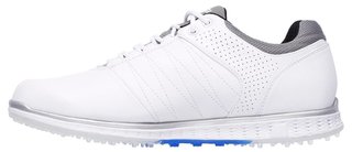Skechers Go Golf Elite 2 Herren Golfschuhe, weiß/grau/blau