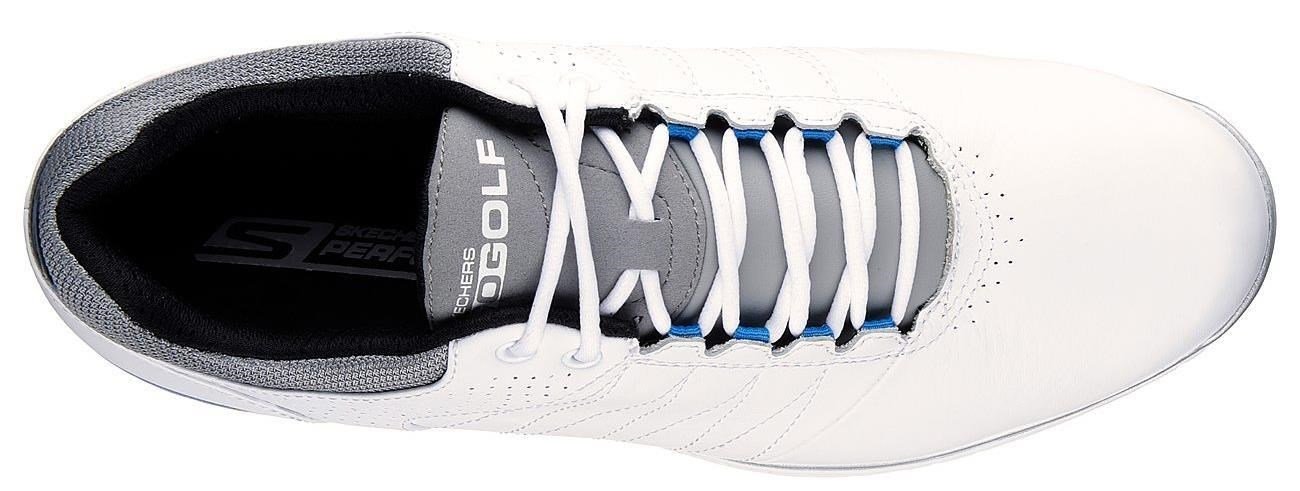 Skechers Go Golf Elite 2 Herren Golfschuhe, weiß/grau/blau
