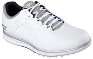Skechers Go Golf Elite 2 Herren Golfschuhe, weiß/grau/blau