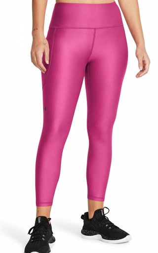 Under Armour HeatGear Armour Hi Ankle Damen Kompressions-Leggings, astral aura