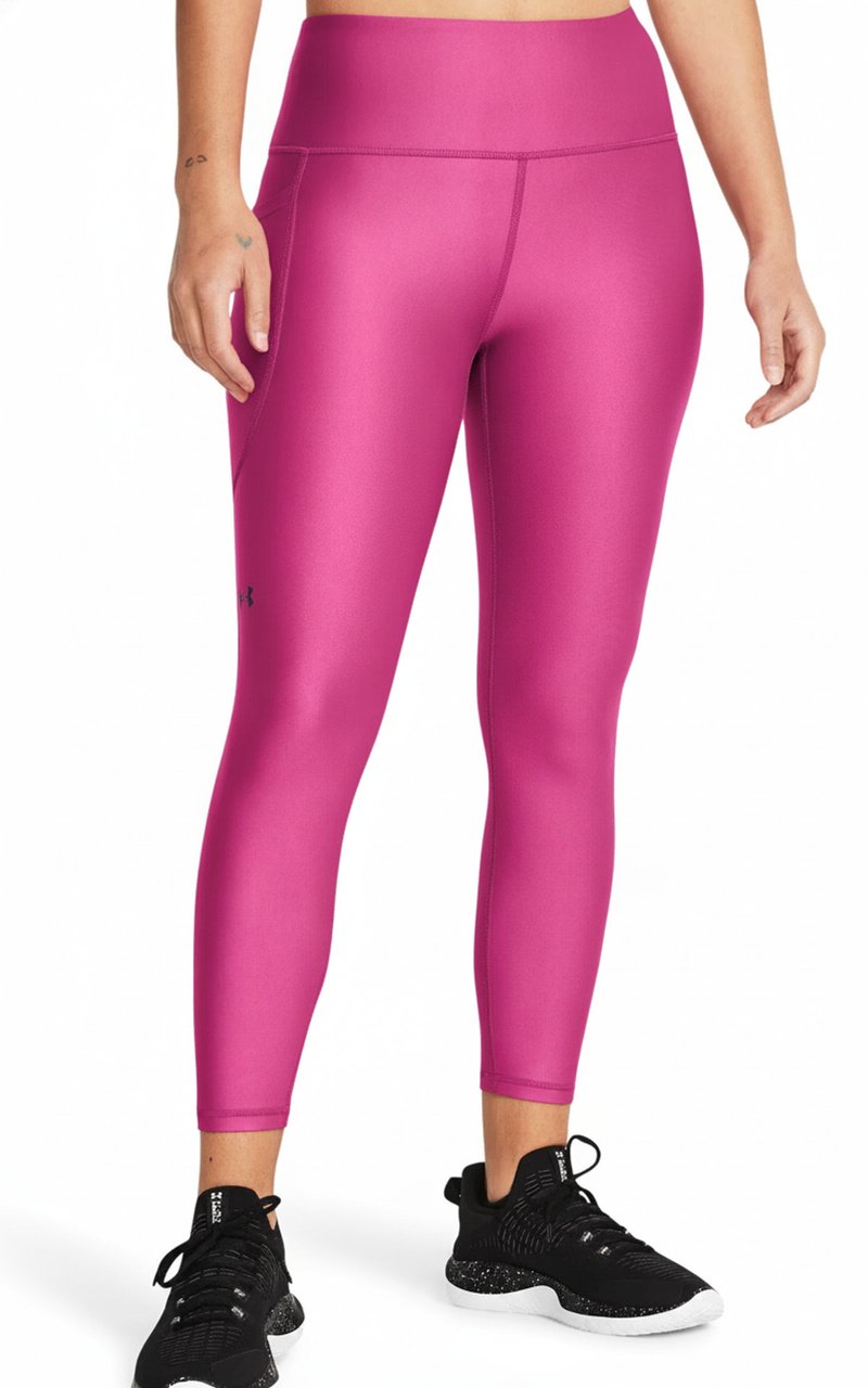 Under Armour HeatGear Armour Hi Ankle Damen Kompressions-Leggings, astral aura