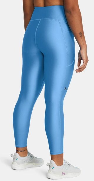 Under Armour HeatGear Armour Hi Ankle Damen Kompressions-Leggings, viral blue