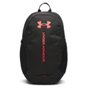 Under Armour Hustle Lite Rucksack, schwarz/racer red