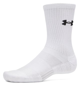 Under Armour UA Performance Cotton Unisex Socken (3er-Pack), weiß