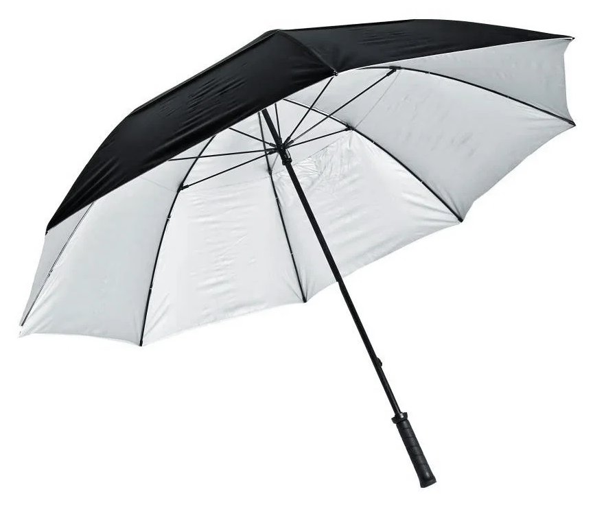 Longridge Silverback UV Regenschirm 62", silber
