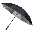 Longridge 62" Windproof UV Regenschirm, schwarz