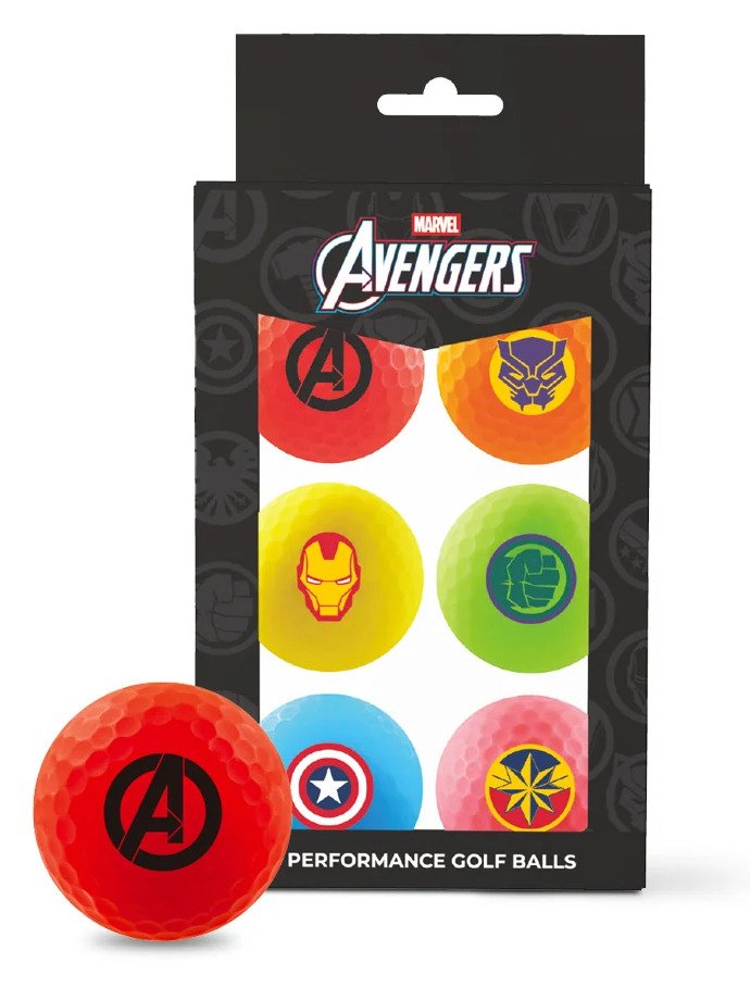 Volvik Vimat Avengers Golfbälle (6 Bälle)
