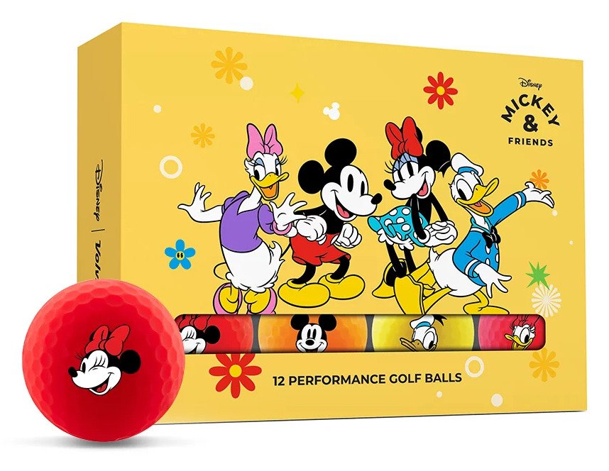 Volvik Disney Mickey and Friends Golfbälle (12 Bälle)