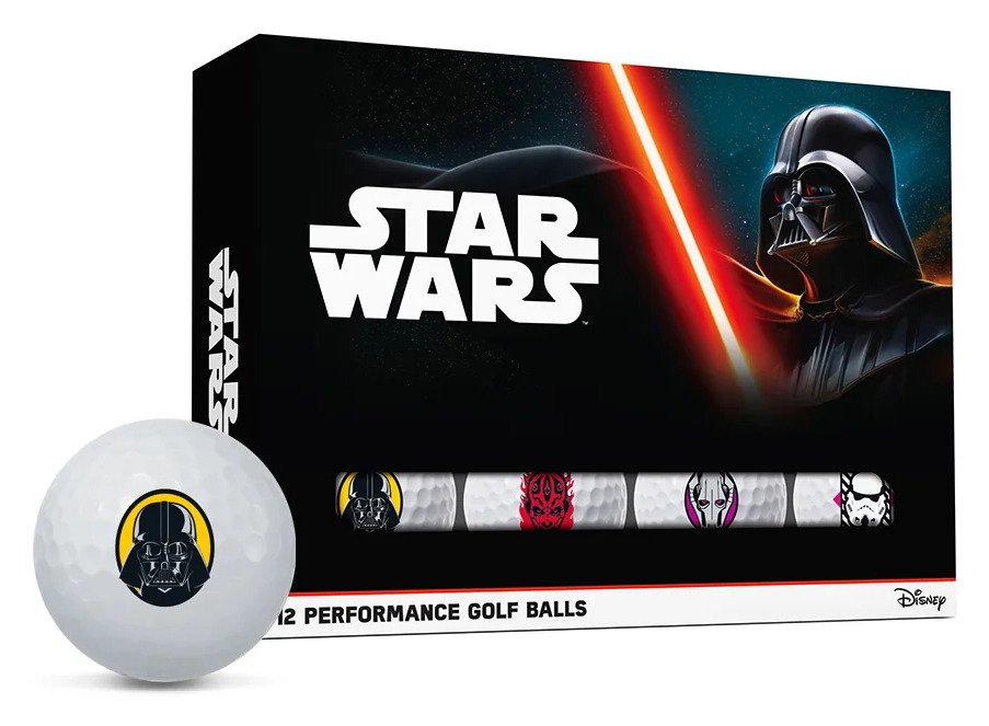 Volvik Power Soft Star Wars Dark Side Golfbälle (12 Stück)