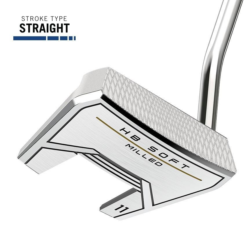 Cleveland HB Soft Milled 11.0 Single Bend Putter, Stahl, RH, 34 (ohne Headcover)