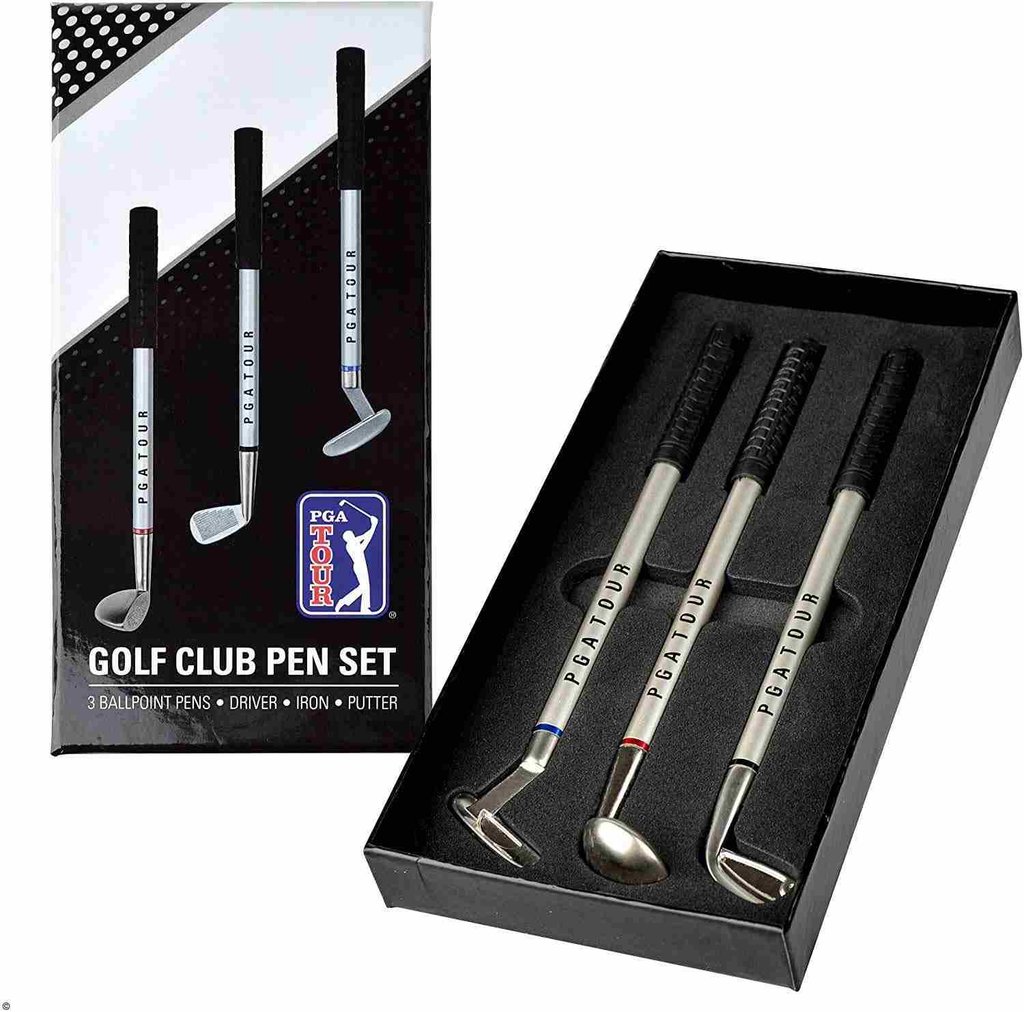 PGA Tour Golf Club Stiftset (beschädigte Verpackung), mehrfarbig