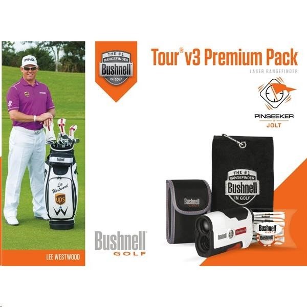 Bushnell Tour V3 Laser Entfernungsmesser + Zubehör