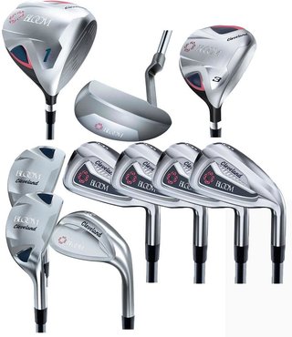 Cleveland Bloom Max Damen Golfset 2015, Graphit, RH
