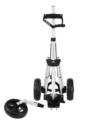 Big Max Junior 3W manueller Trolley, weiß