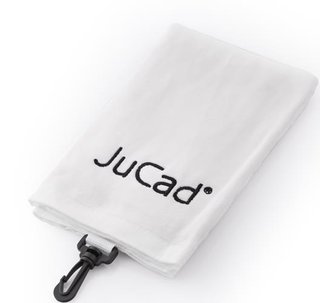JuCad TriFold Golfhandtuch, weiss
