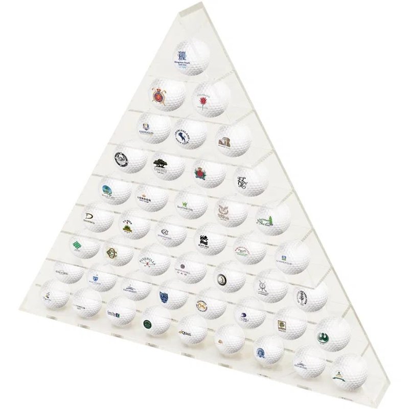 Longridge 45 Ball Pyramid Display Rack Golfballregal