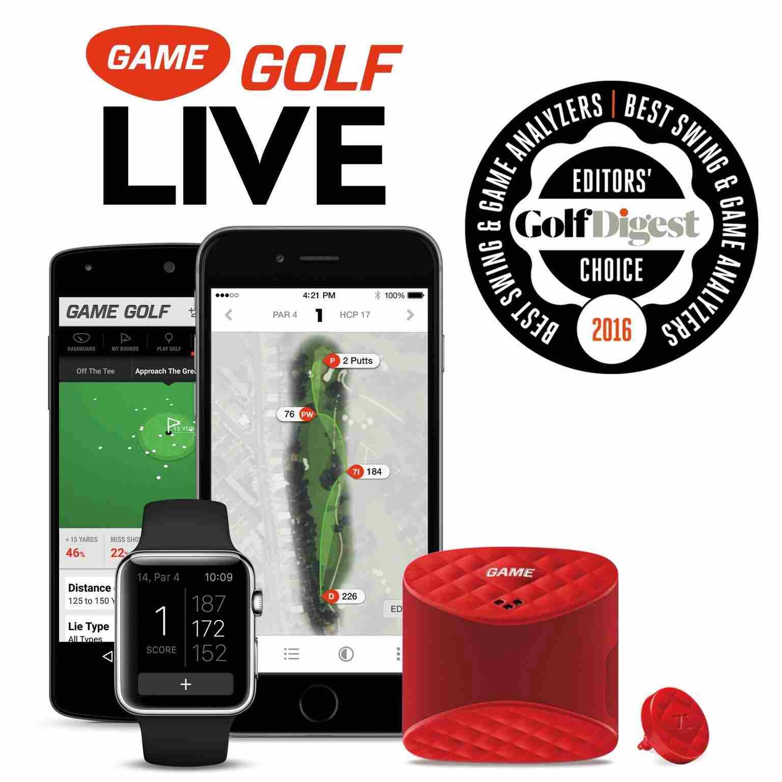 Game Golf Live Digital Analyser + Lesegerät