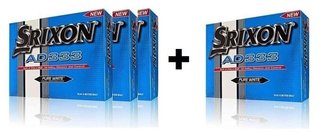 Srixon AD333 Golfbälle, 2-teilig, 3+1 gratis