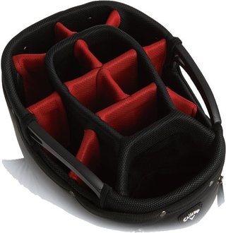 Callaway Aqua Dry Cart Bag, rot/weiß/schwarz