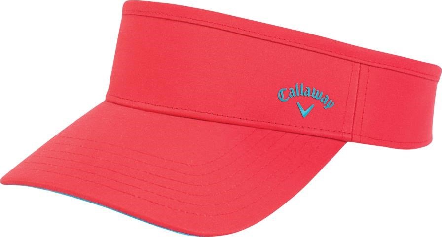 Callaway Performance Golf Visor, rot