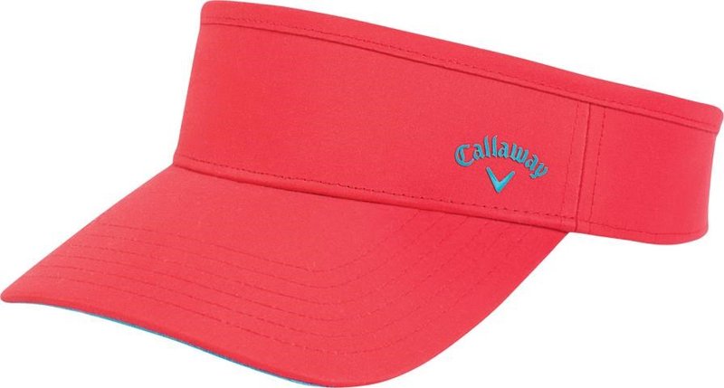 Callaway Performance Golf Visor, rot