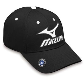 Mizuno Tour Magna Golf Cap, schwarz