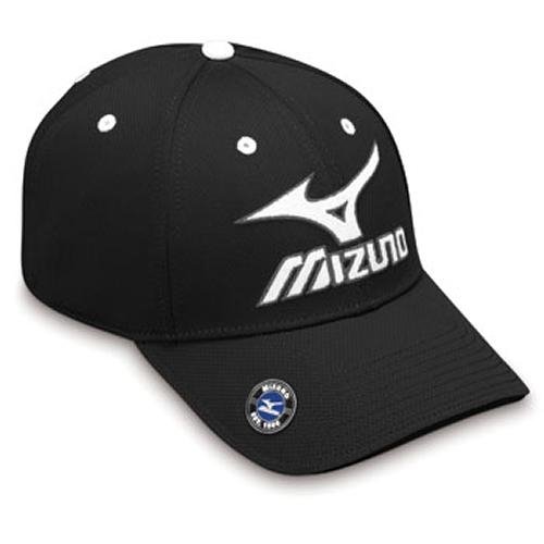 Mizuno Tour Magna Golf Cap, schwarz