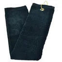 Golf Handtuch Longridge Trifold - schwarz