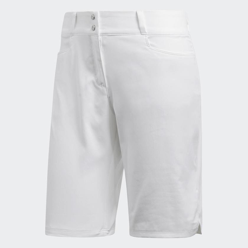 Adidas Essentials Lightweight Bermuda Damen Golf Shorts, weiss