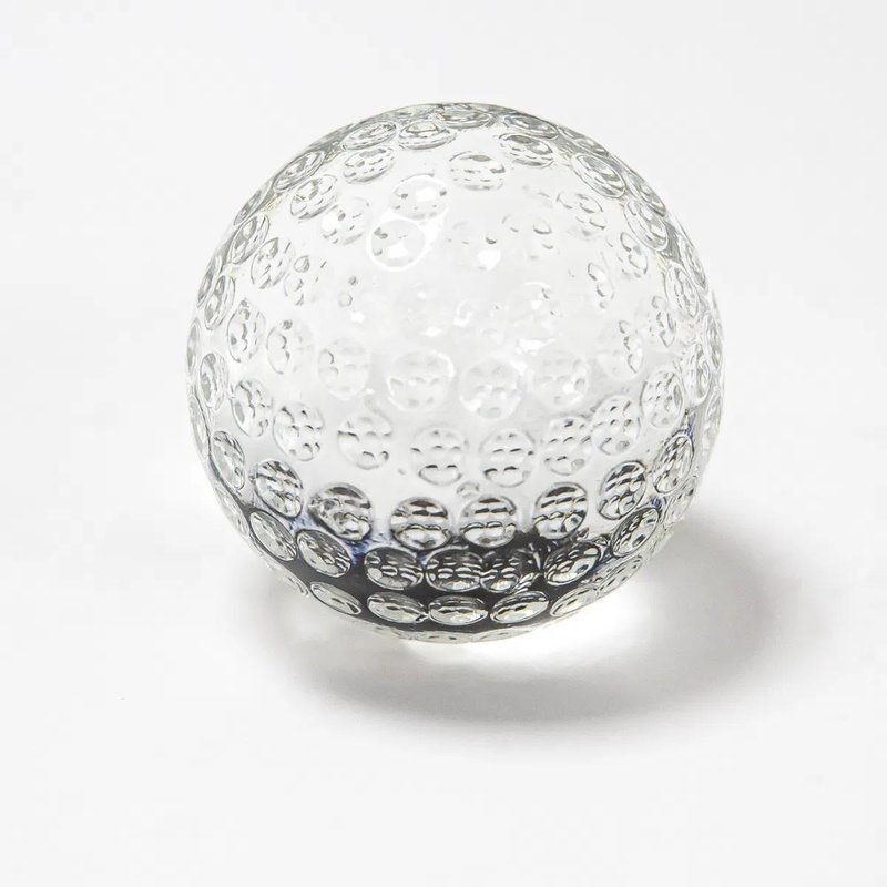 Longridge Briefbeschwerer Golfball aus Glas