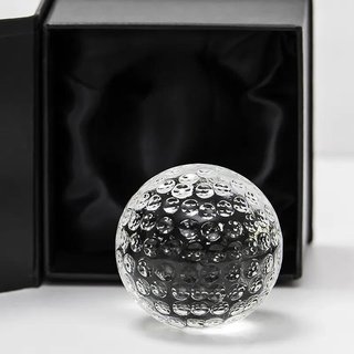 Longridge Briefbeschwerer Golfball aus Glas