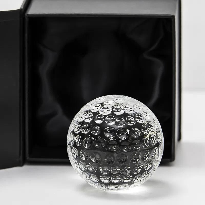 Longridge Briefbeschwerer Golfball aus Glas
