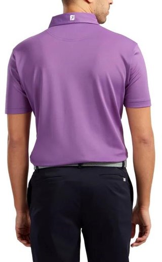 FootJoy Stretch Pique Solid herren polo, lila