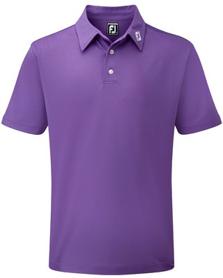 FootJoy Stretch Pique Solid herren polo, lila